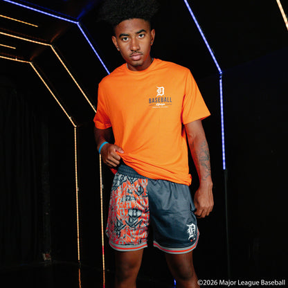Detroit Tigers Sticker Court Shorts