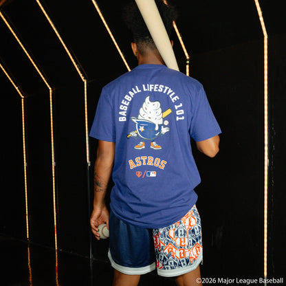Houston Astros Sticker Court Shorts