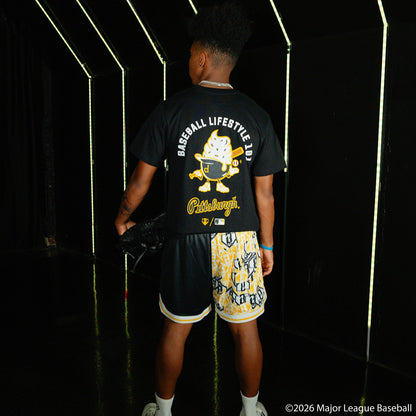 Pittsburgh Pirates Sticker Court Shorts
