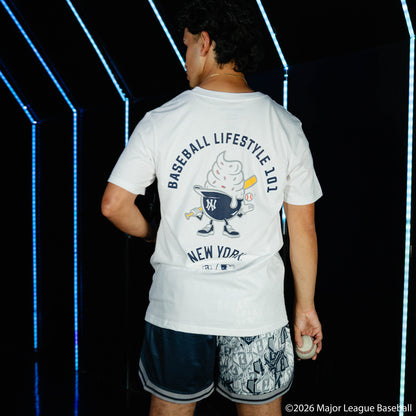New York Yankees Sticker Court Shorts
