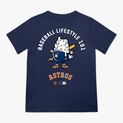 Houston Astros Ice Cream Cap Youth Tee