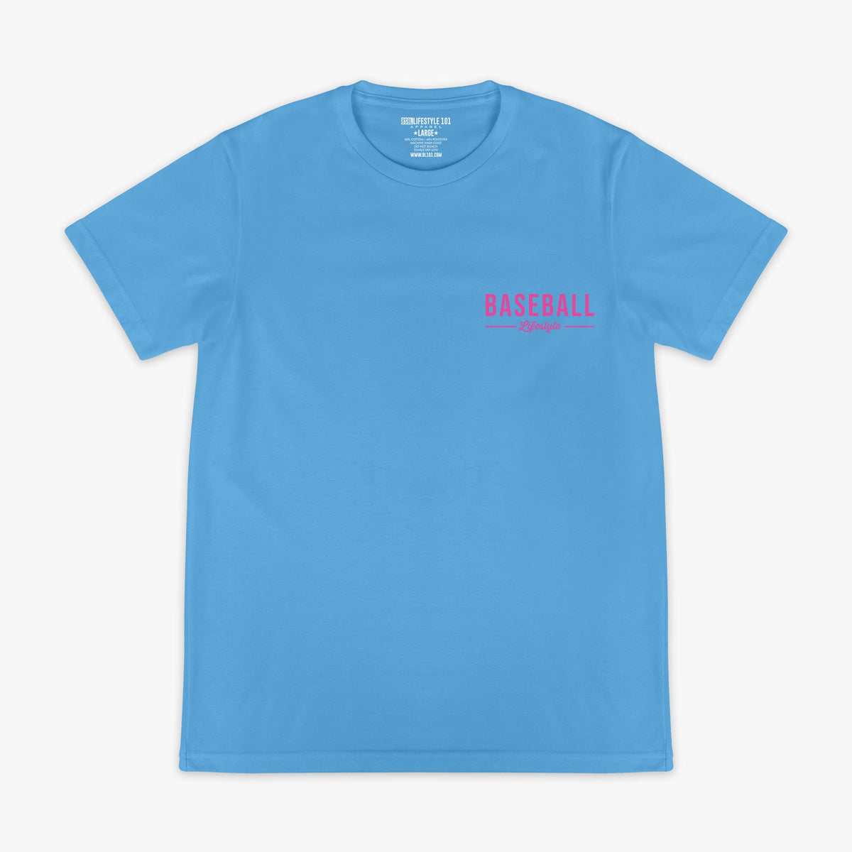 Authentic Tee - Cotton Candy Blue