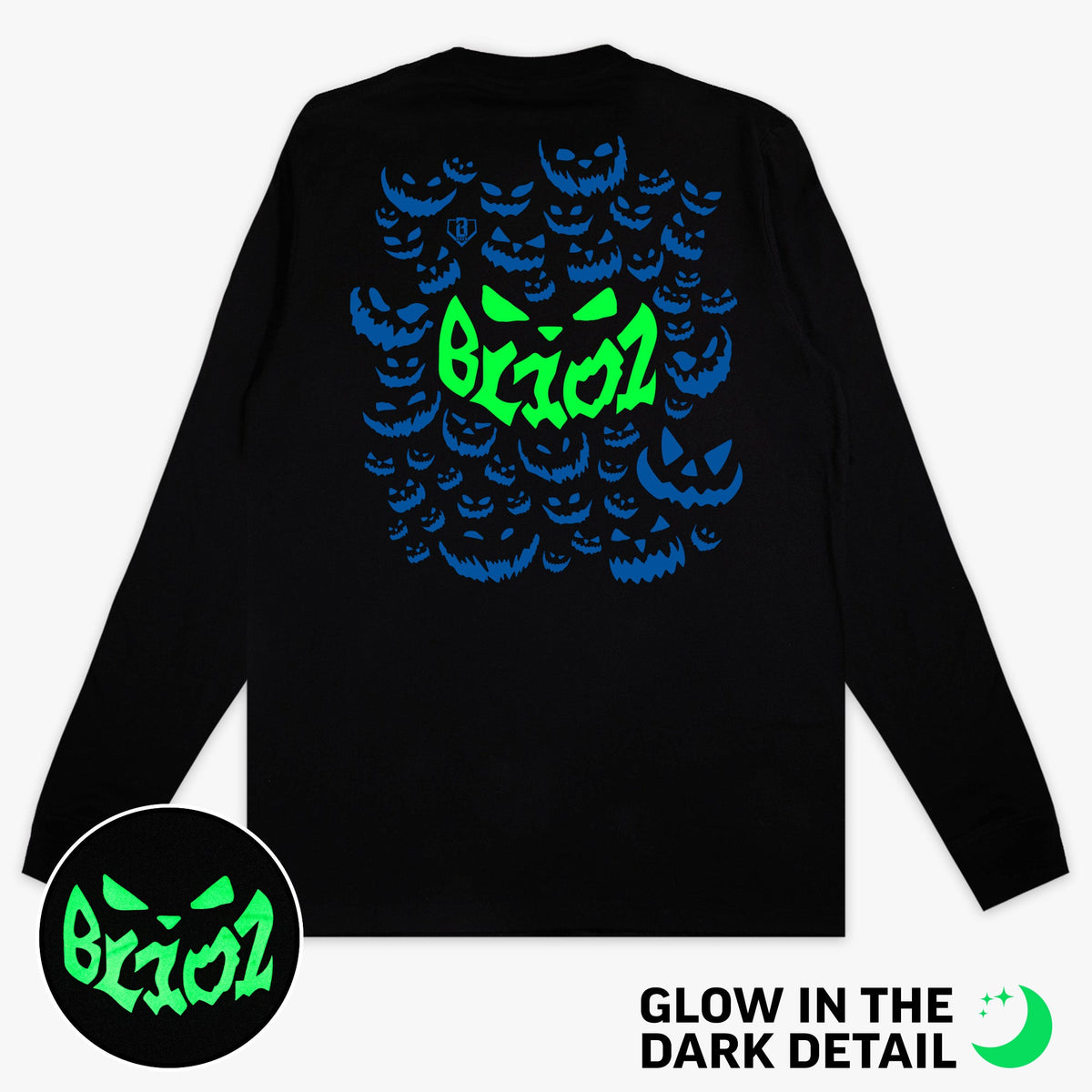 Jack O' Lantern Team Youth Long Sleeve Tee
