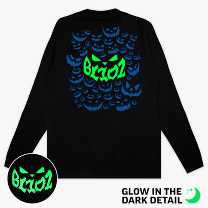 Jack O' Lantern Team Youth Long Sleeve Tee