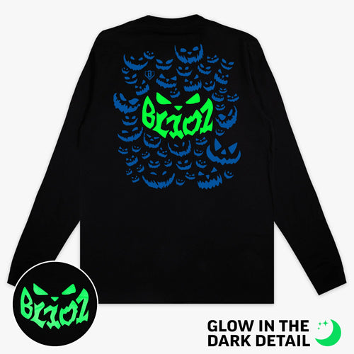 Jack O' Lantern Team Youth Long Sleeve Tee