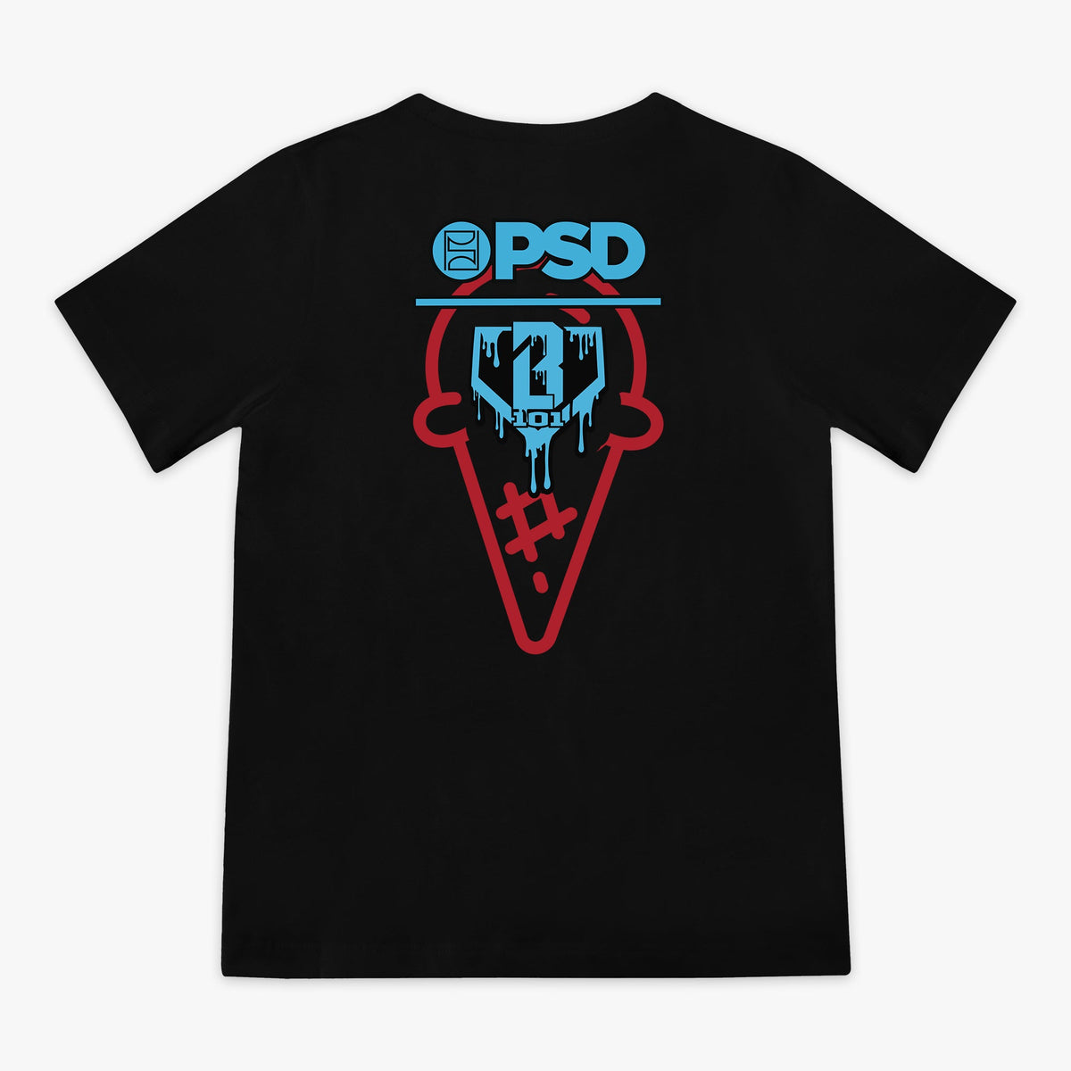 Ovadora X PSD Scoops Youth Tee - Black