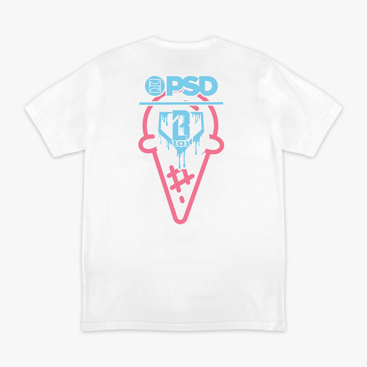 Ovadora X PSD Scoops Tee - White