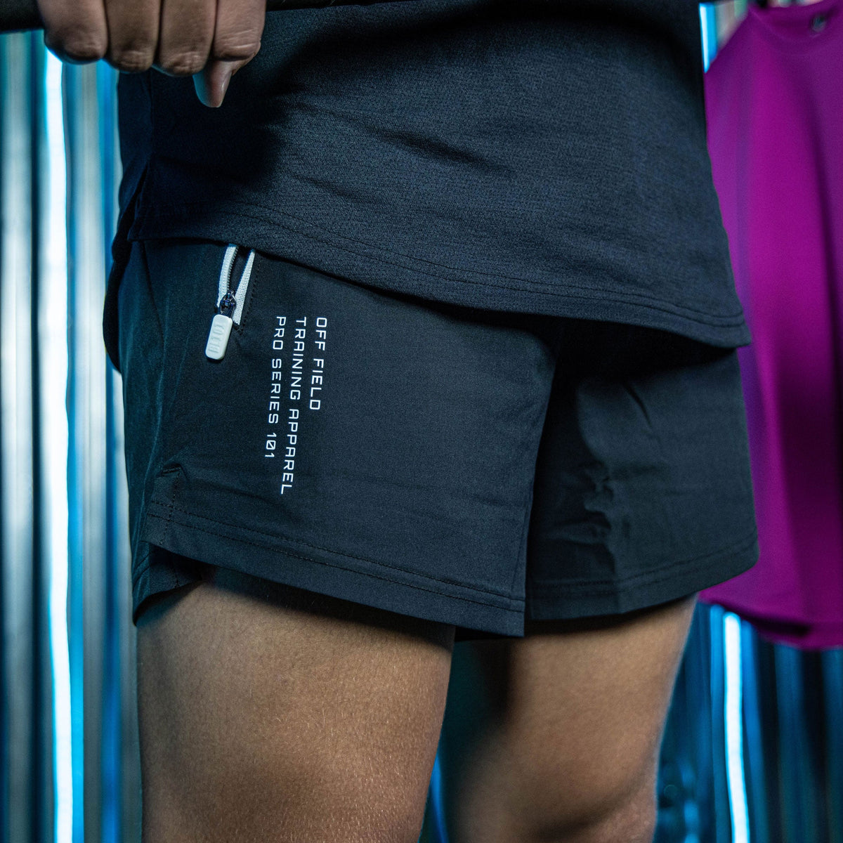 Pro Series Youth Shorts V2 - Black/White