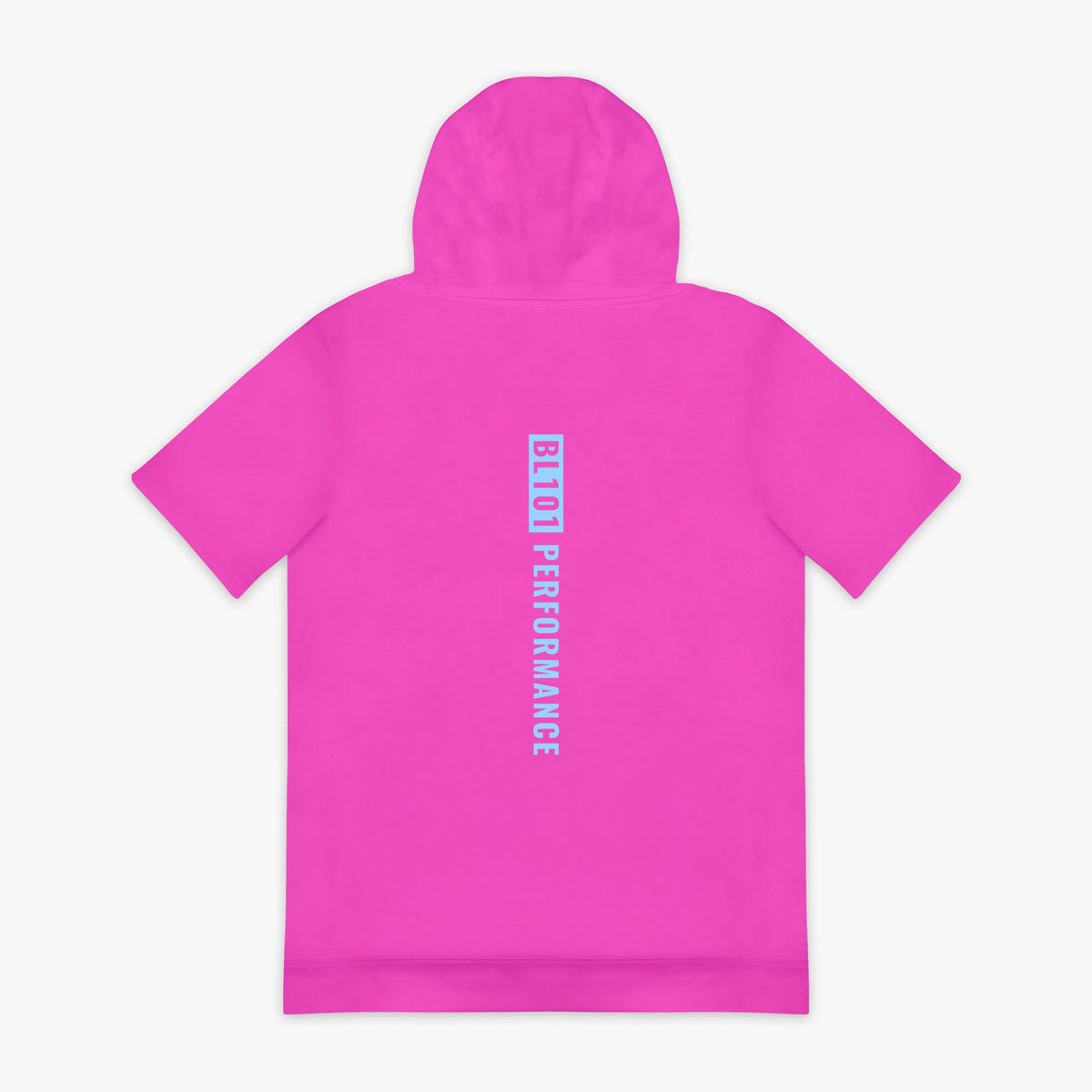 BSBL-SZN Short Sleeve Hoodie V2 - Cotton Candy Pink
