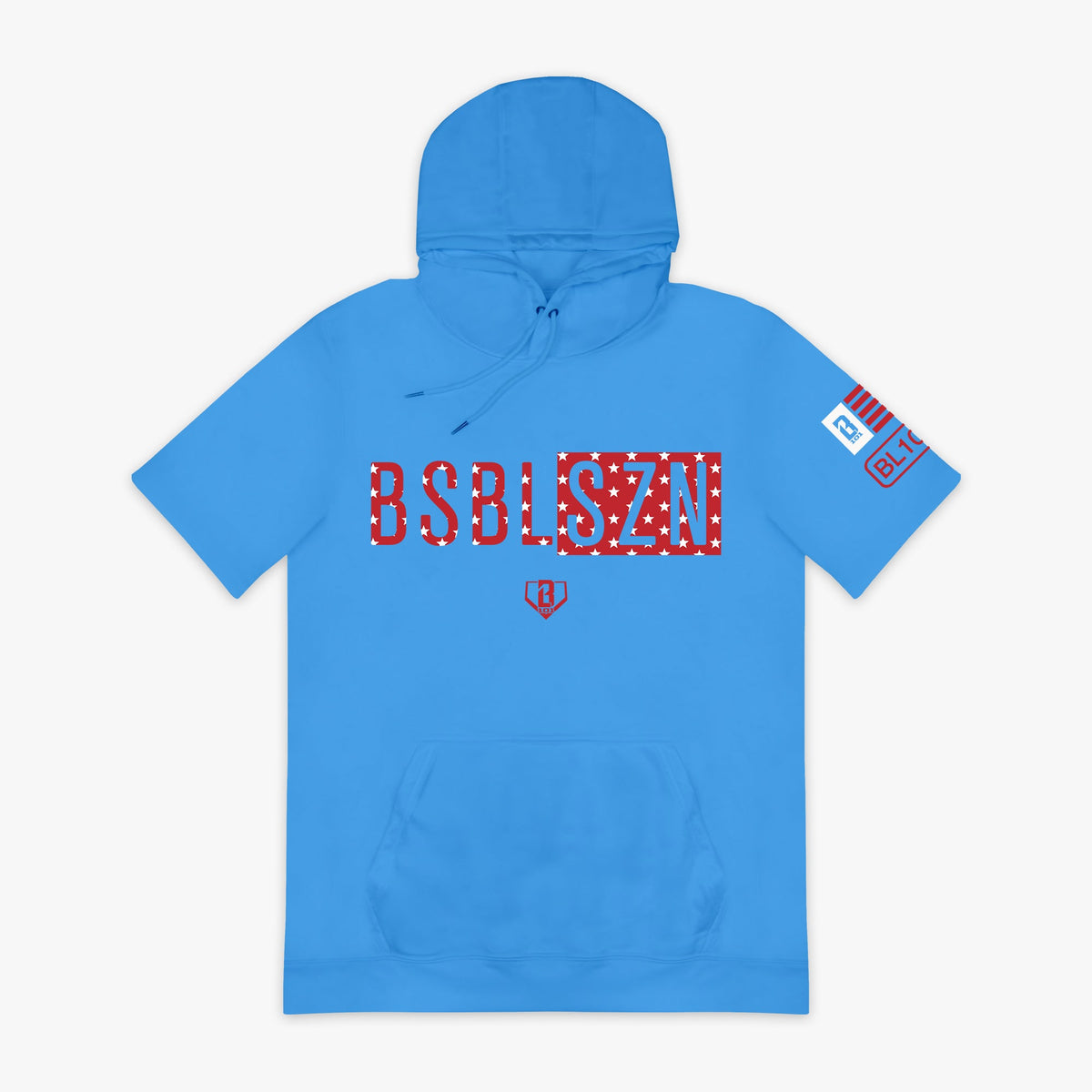 BSBL-SZN Short Sleeve Hoodie V2 - Freedom