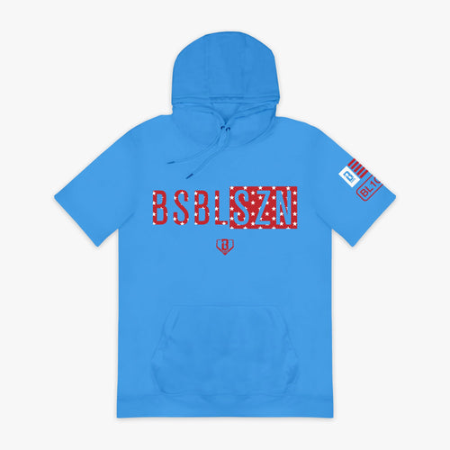 BSBL-SZN Short Sleeve Hoodie V2 - Freedom