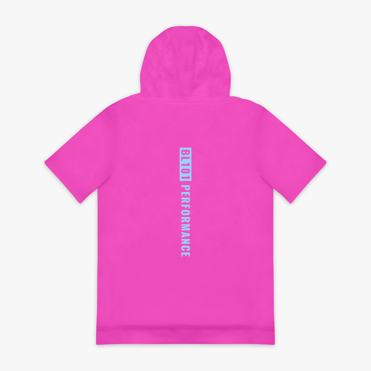 BSBL-SZN Short Sleeve Hoodie V3 - Cotton Candy Pink