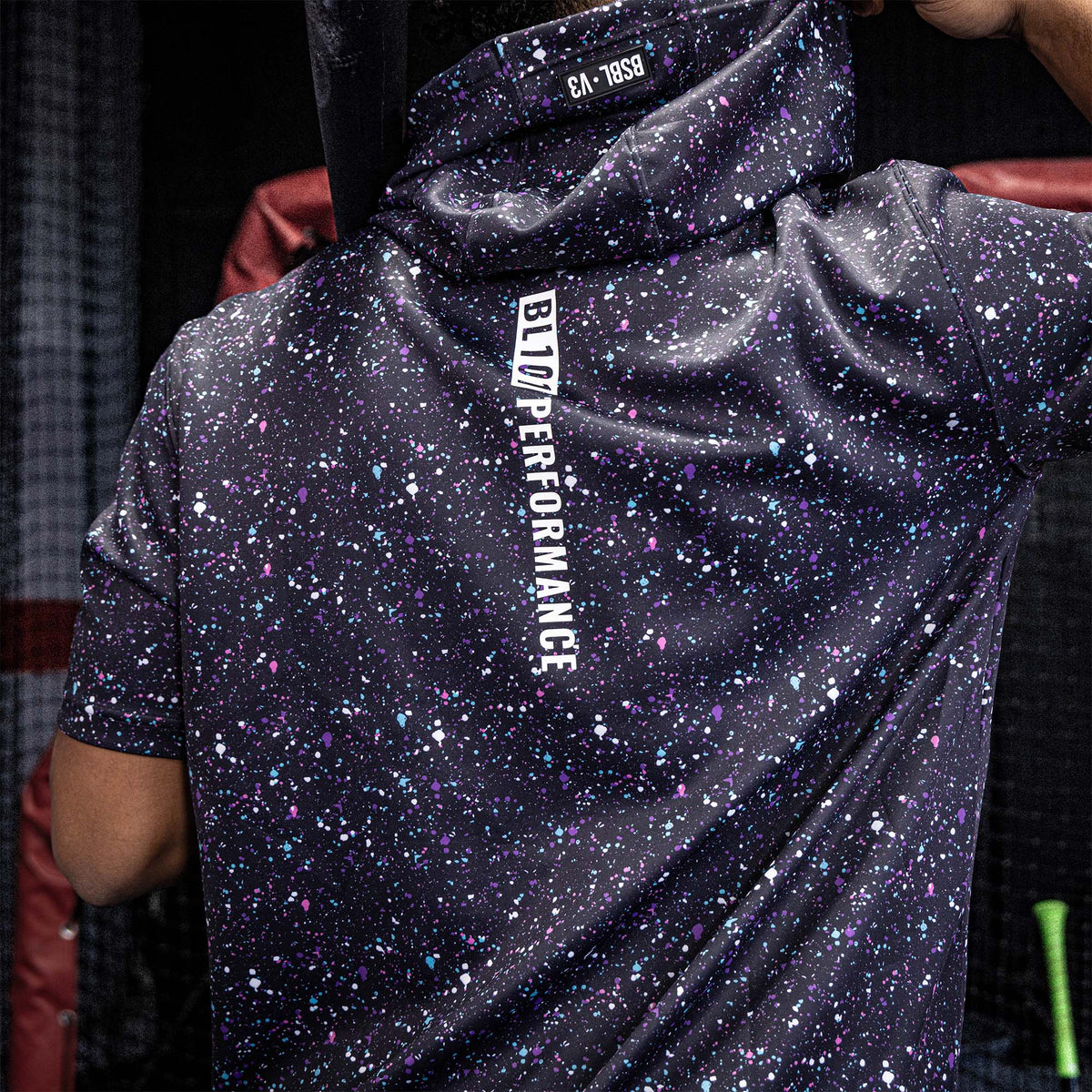 BSBL-SZN Short Sleeve Hoodie V3 - Galaxy