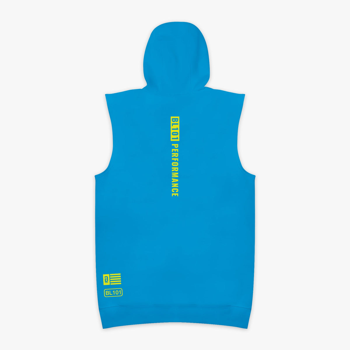 BSBL-SZN Sleeveless Hoodie V3 - Highlighter Blue