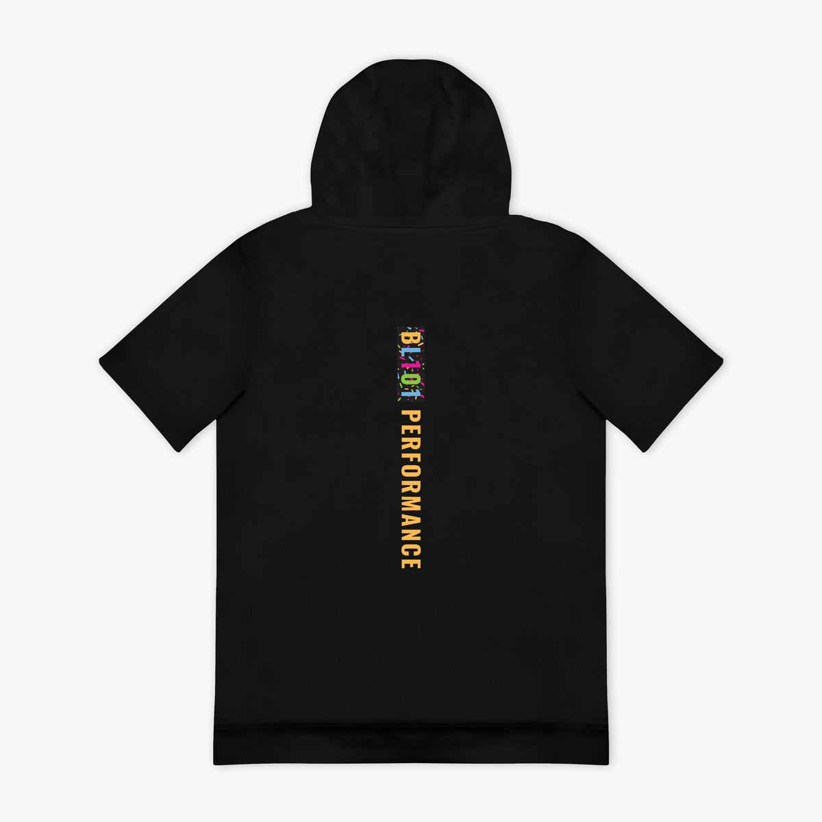 BSBL-SZN Short Sleeve Hoodie V3 - Black/Midnight Sundae