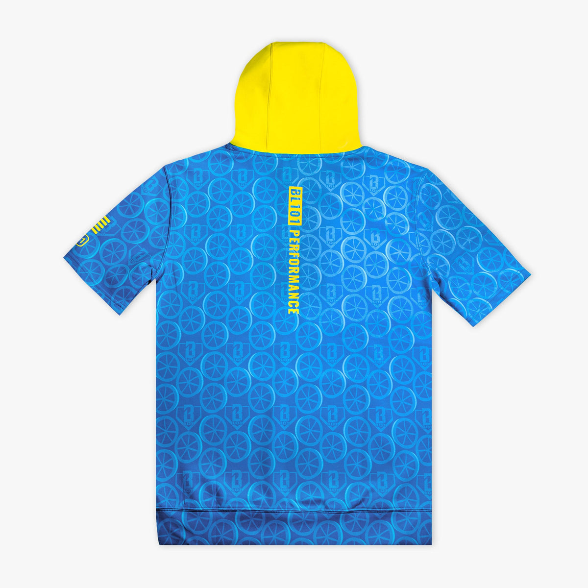 BSBL-SZN Short Sleeve Hoodie V3 - Blue Blast