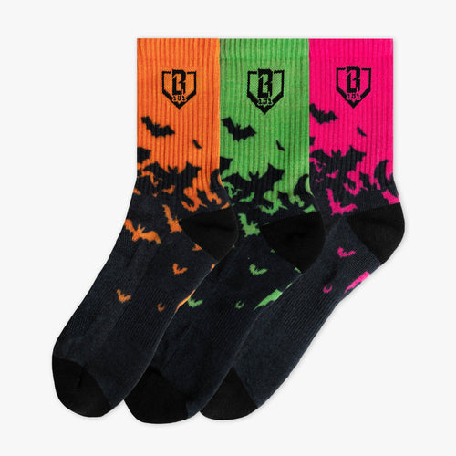 Bat Gradient Performance Socks 3-Pack