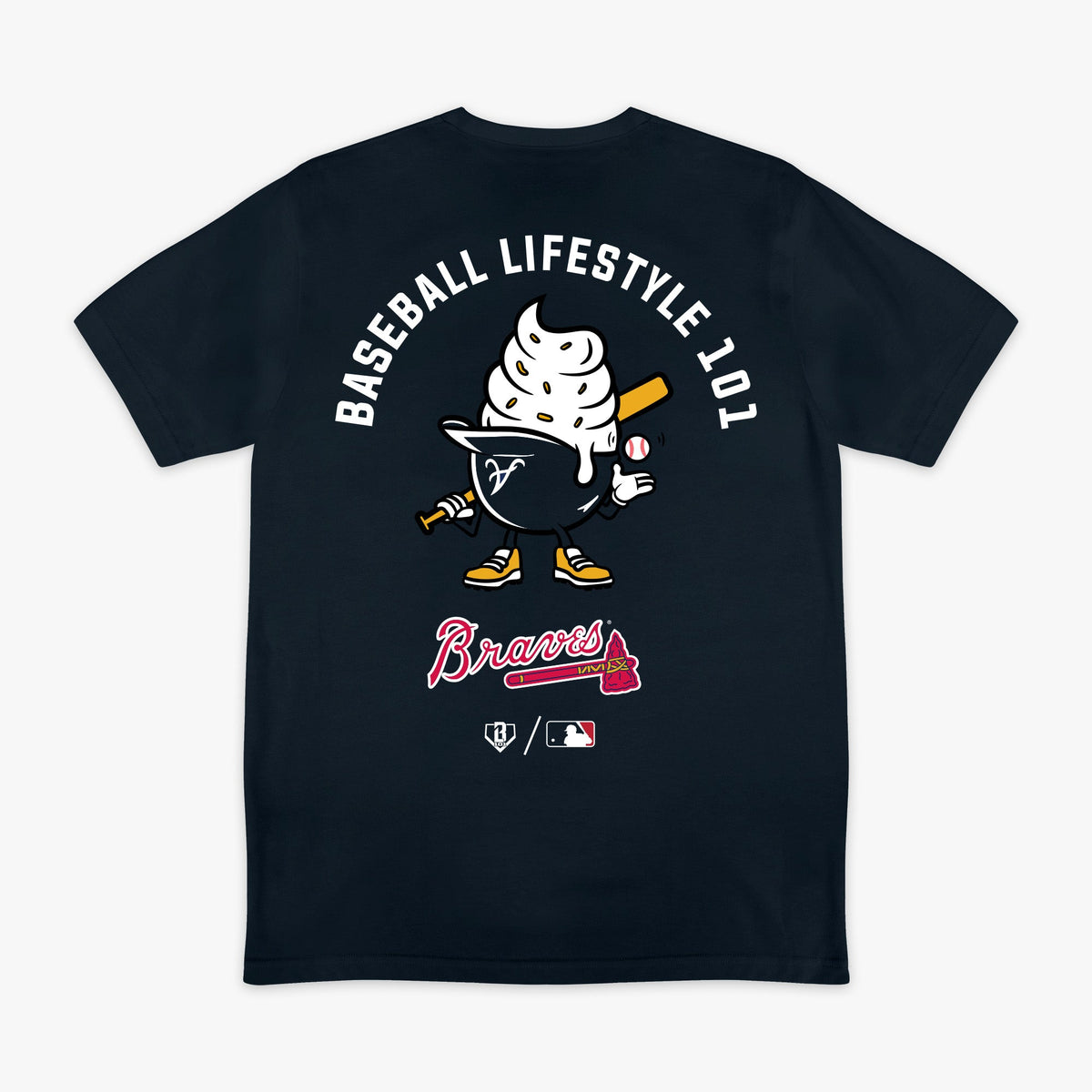 Atlanta Braves Ice Cream Cap Tee