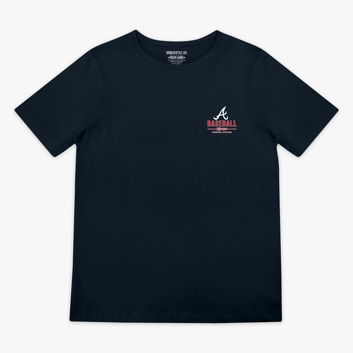 Atlanta Braves Ice Cream Cap Youth Tee