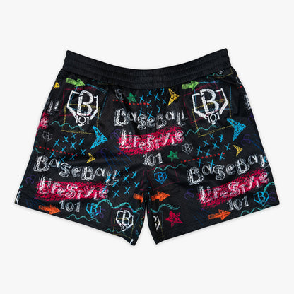 Chalkboard Youth Shorts