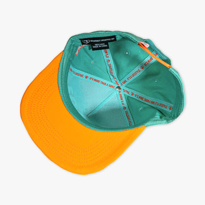 Cotton Candy Snapback - Tangerine Freeze