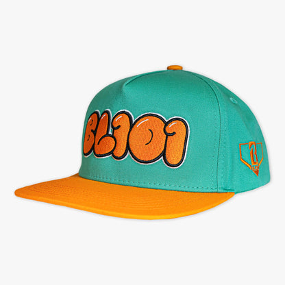 Cotton Candy Snapback - Tangerine Freeze