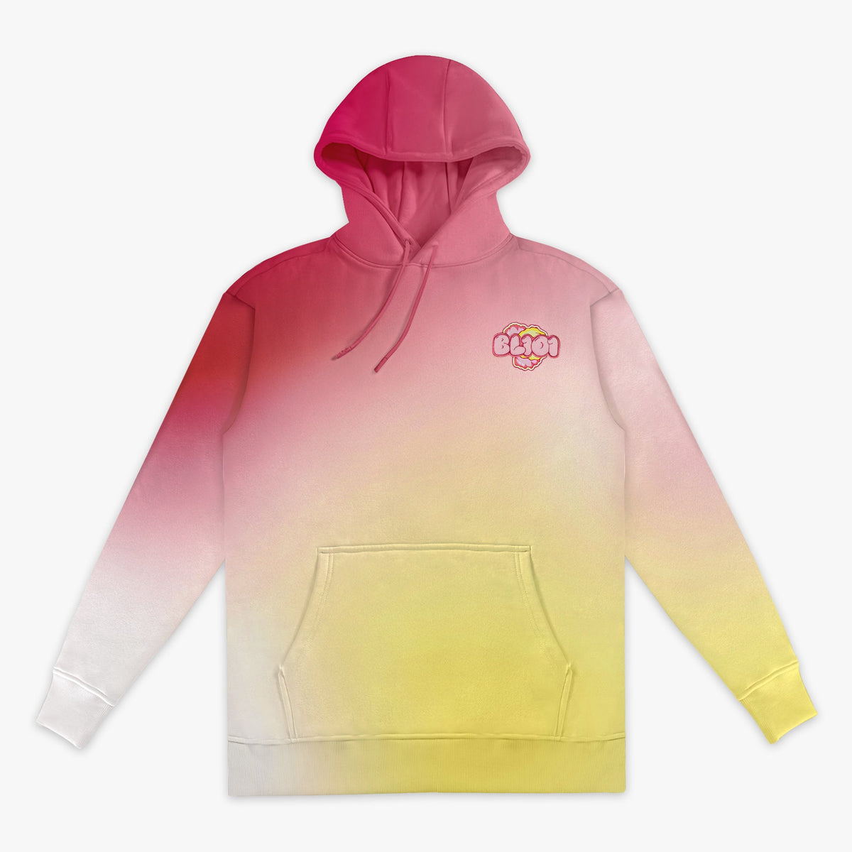 Cotton Candy Hoodie - Pink Lemonade