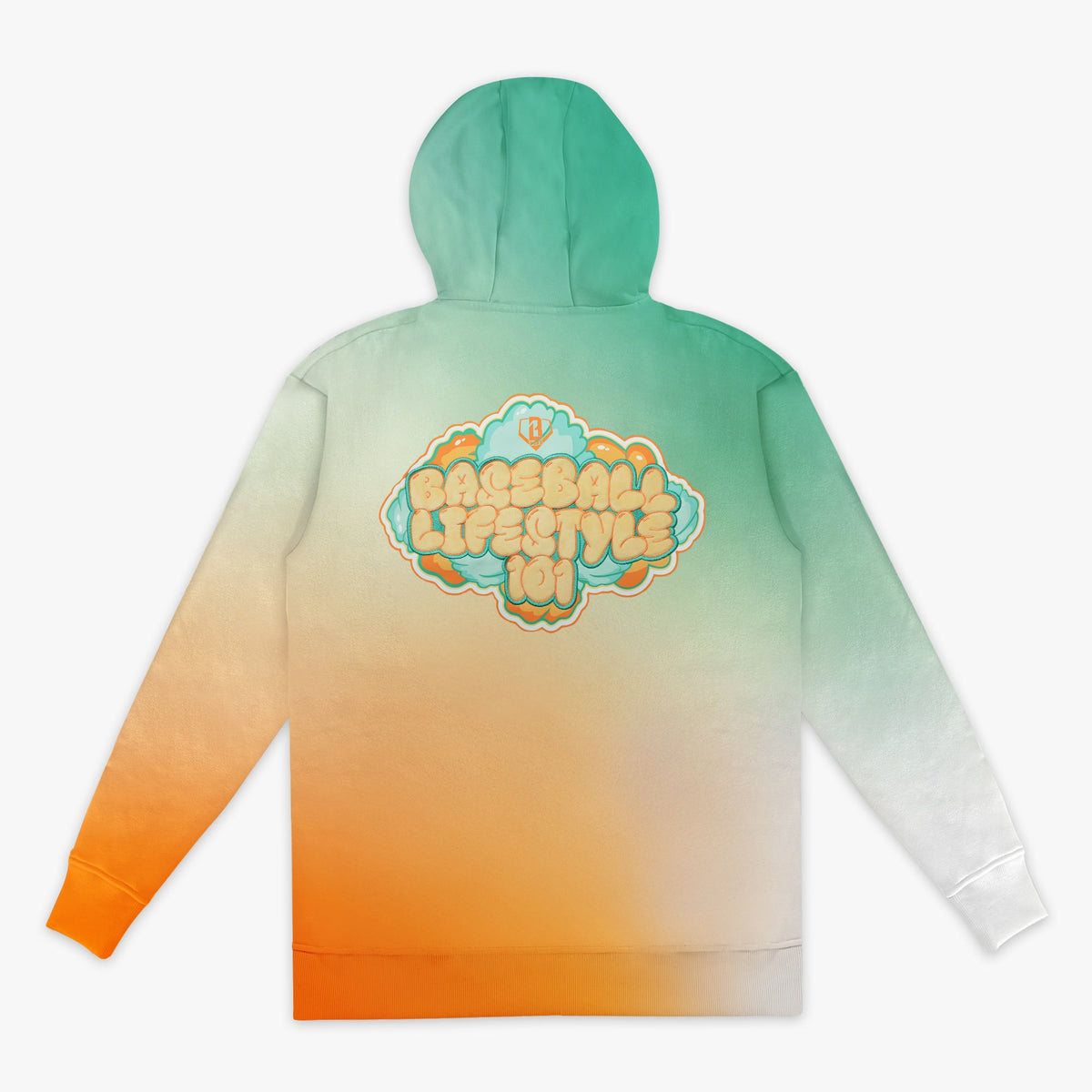 Cotton Candy Youth Hoodie - Tangerine Freeze