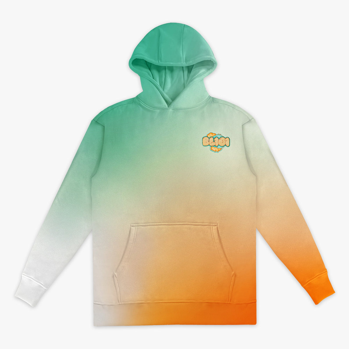 Cotton Candy Youth Hoodie - Tangerine Freeze