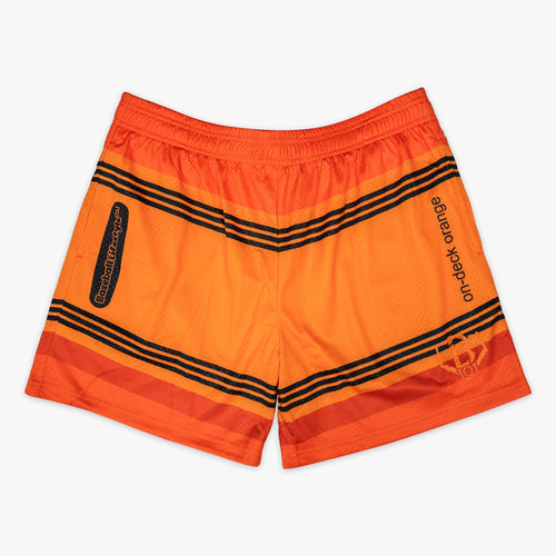 Crayon Shorts - On-Deck Orange