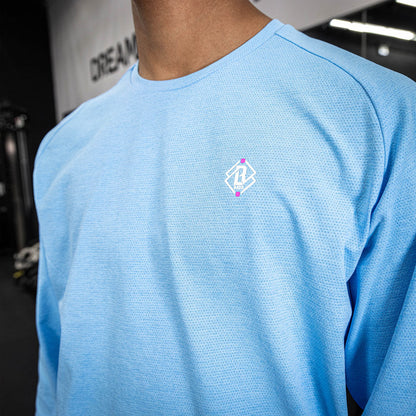 Diamond Tech Long Sleeve - Cotton Candy Blue