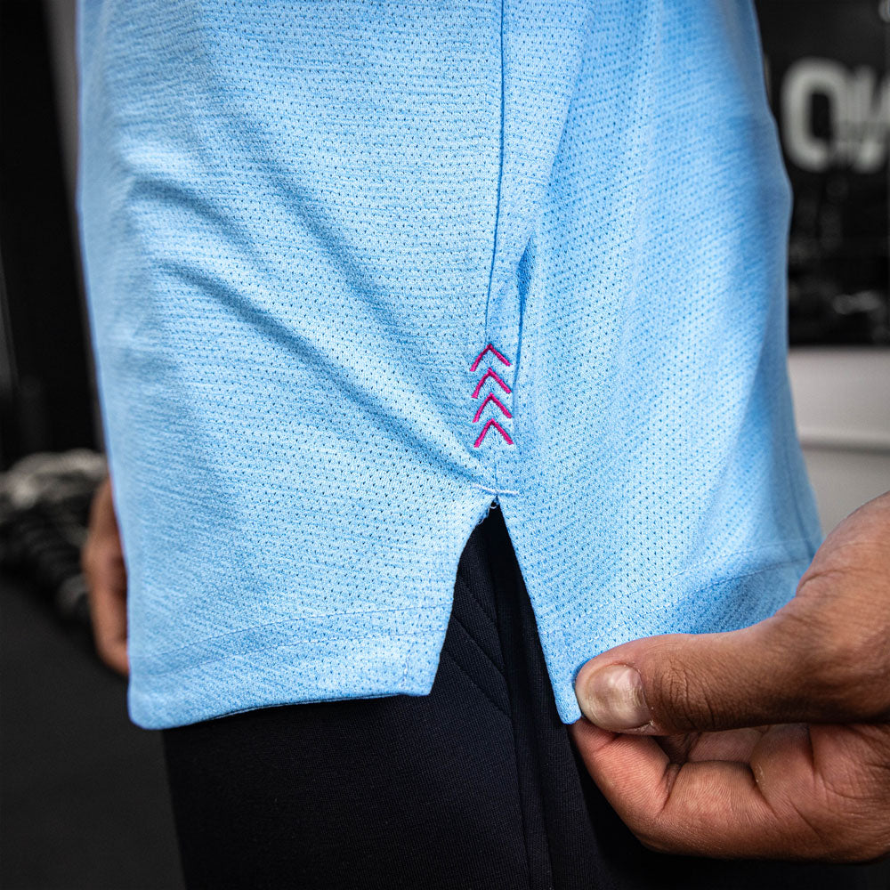 Diamond Tech Long Sleeve - Cotton Candy Blue