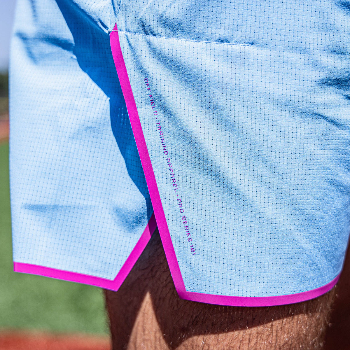 Diamond Tech Shorts with Liner - Cotton Candy