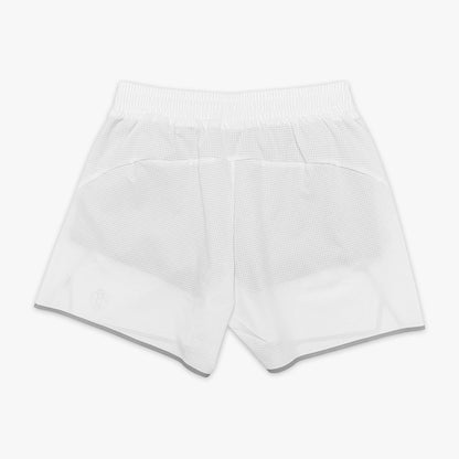 Diamond Tech Shorts with Liner - White