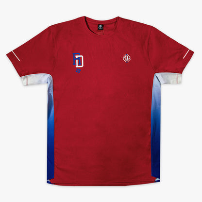 Diamond Tech Youth Vented Tee - Dominican Republic