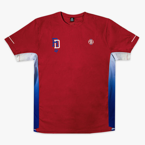 Diamond Tech Youth Vented Tee - Dominican Republic