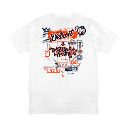 Detroit Tigers Drip Tee