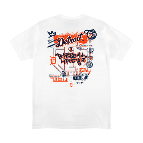 Detroit Tigers Drip Tee