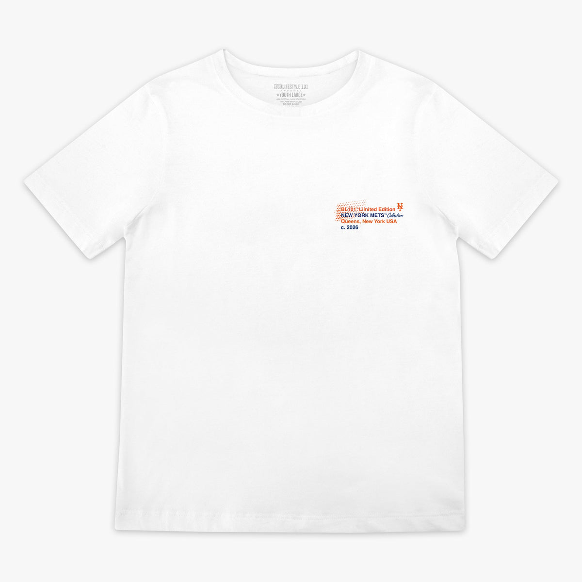 New York Mets Drip Youth Tee