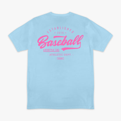 Established Tee - Cotton Candy