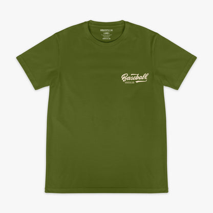 Established Tee - Green/Bone