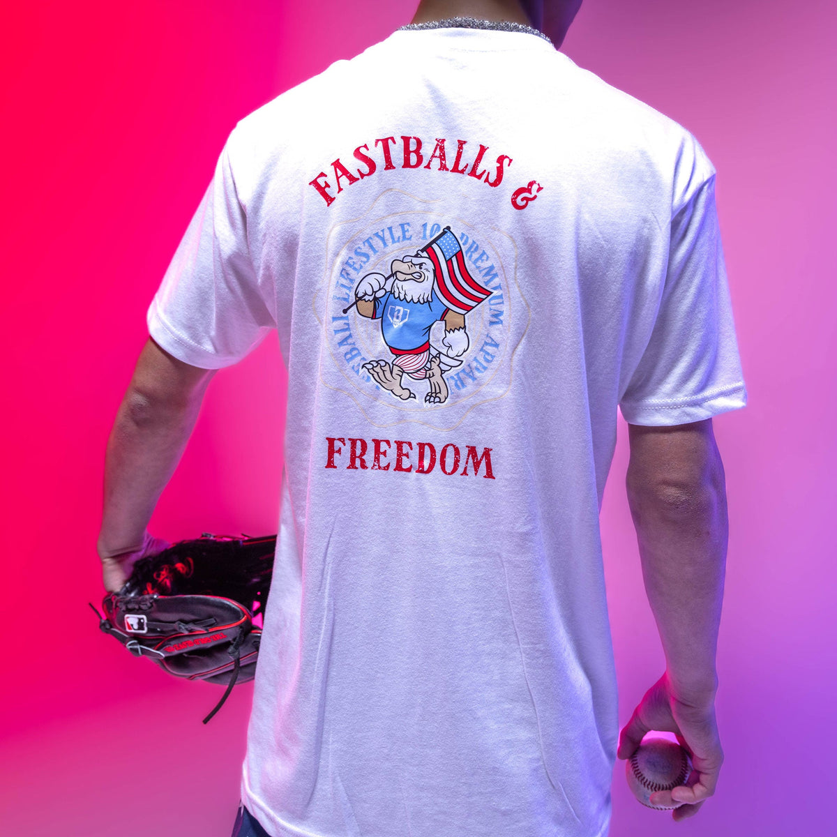 Fastballs & Freedom Tee