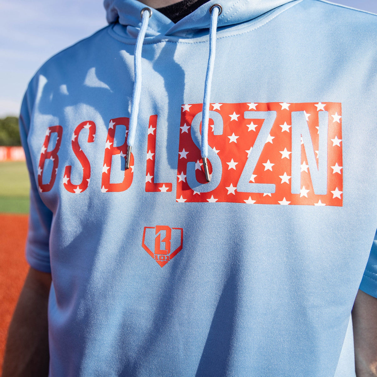 BSBL-SZN Short Sleeve Hoodie V2 - Freedom