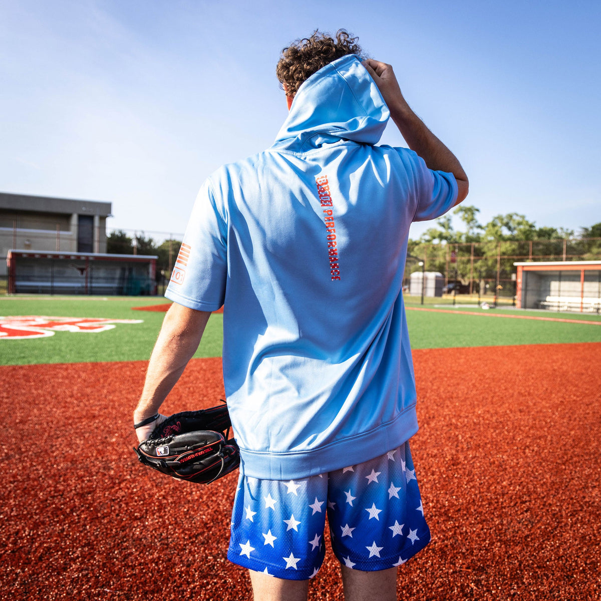 BSBL-SZN Short Sleeve Hoodie V2 - Freedom