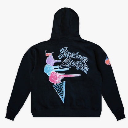 Fastball Scoops Hoodie - Black