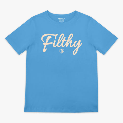Filthy Youth Tee - BL Blue/Bone
