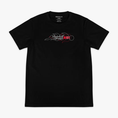 Flames Stitched Tee