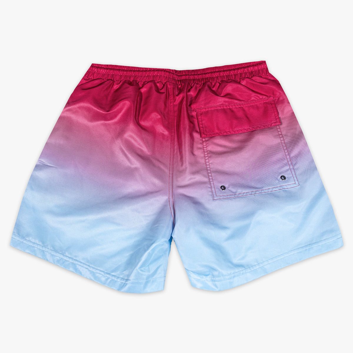 Gradient Youth Swim Trunks - Pink/Blue