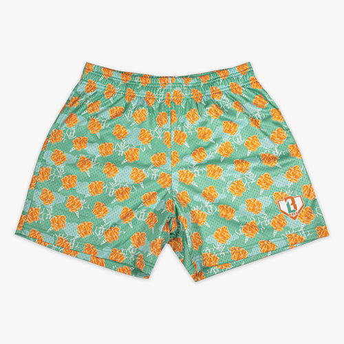 Home Run Sugar Shorts - Tangerine Freeze