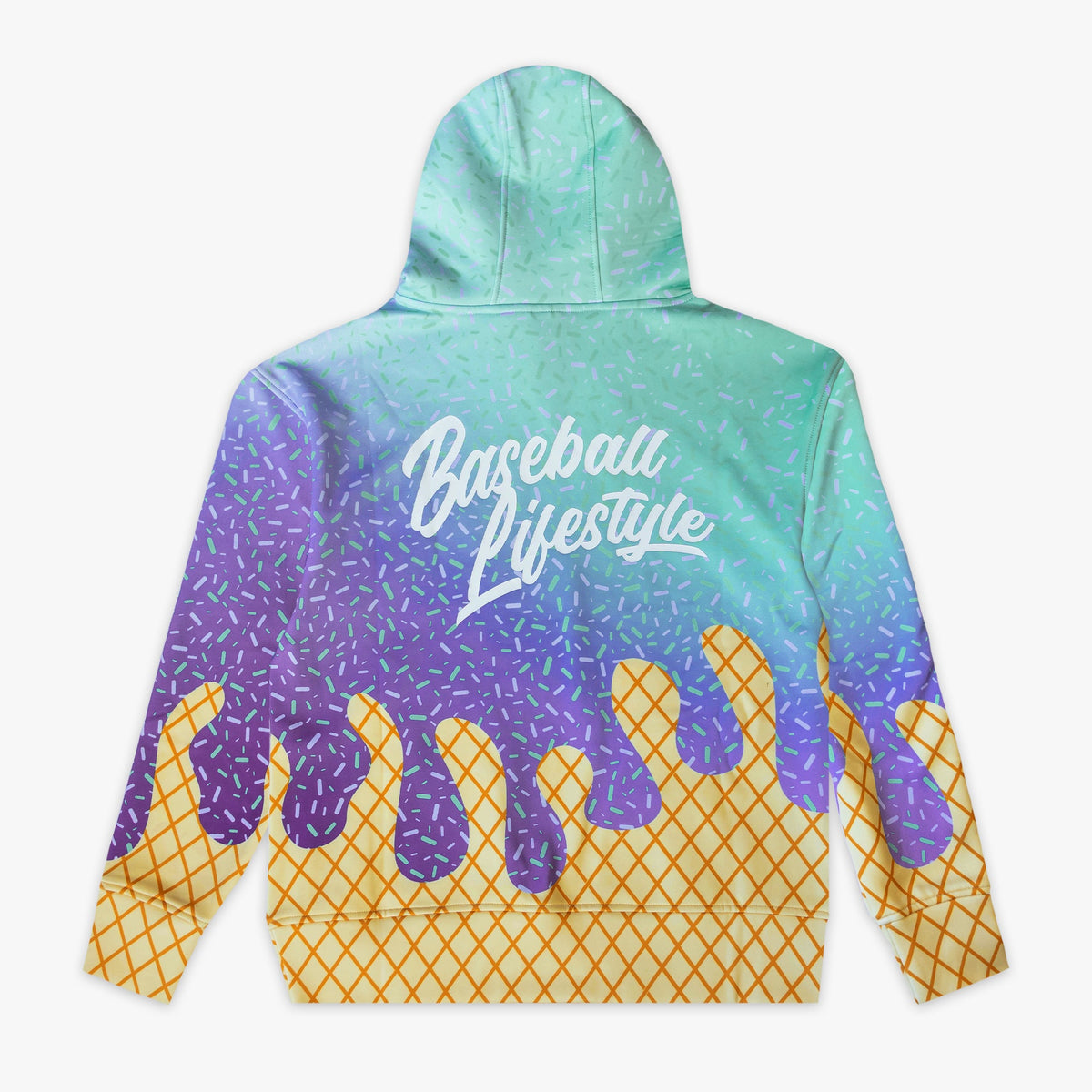 Ice Cream Youth Hoodie - Galaxy Grape